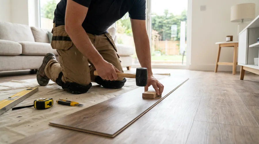 Vetted floor fitting covering Renfrew