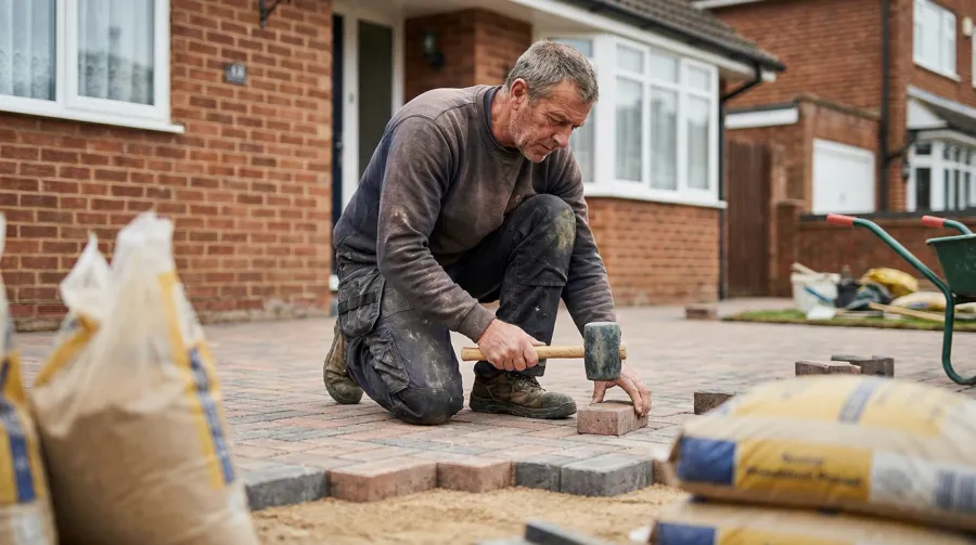 Vetted landscaping & driveways covering Kilbarchan
