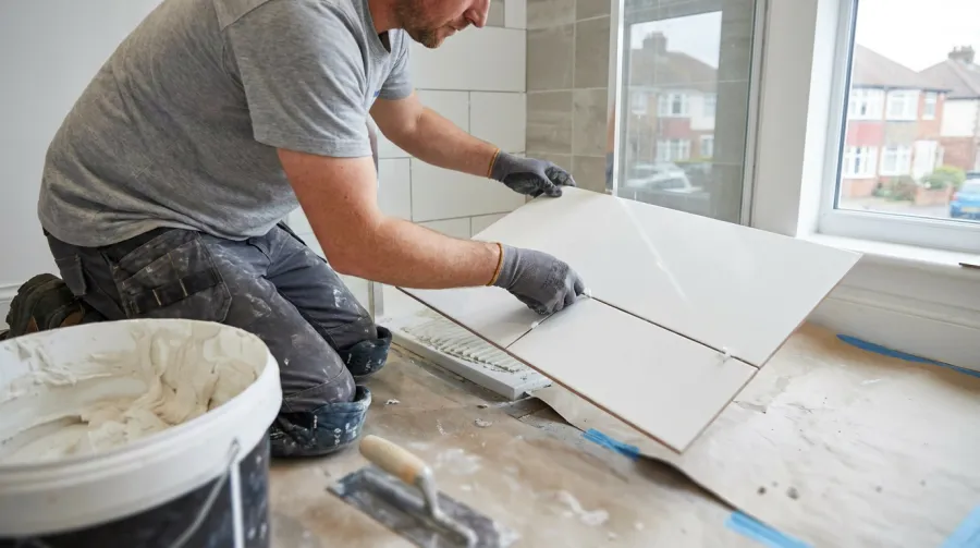 Vetted tilers covering Howwood